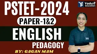 PSTET 2024 CTET NEW BATCH ENGLISH MCQ CLASS 3 BY GAGAN MAM YADUS 6