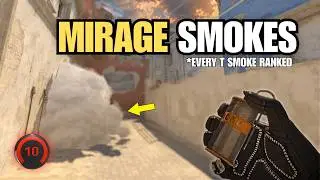 CS2 Mirage Smokes: What Faceit Level 10 Players Actually Throw (T-Side)