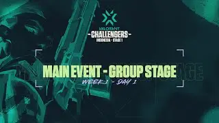 2022 VCT Stage 1 - Challengers Indonesia - Group Stage - Week 1 Hari ke-1