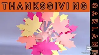 How To Make a Thanksgiving Garland | HowToEasy