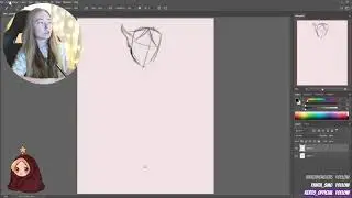 Рисуем новогоднего эльфа :3