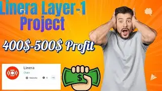 Linera Layer-1 Blockchain Project || 400$-500$ Profit |পার একাউন্ট ৪০০০০০হাজার টাকা🤑| #cryptoairdrop