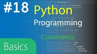 Python3 Basics Tutorial 18 Comments