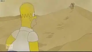 Homer Simpson in Israel [GER]