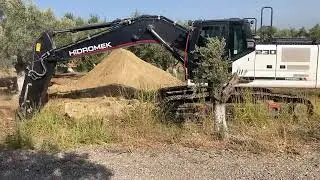 #hidromek Hidromek 230lc Ekskavatör İle Temel  Kazısı Yapıyor Ustamız