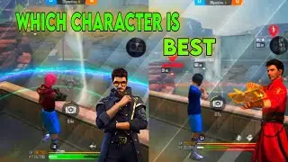 Freefire Alok Vs k character test ability in Tamil || which character is best ||
