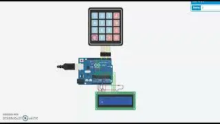 Calculator Circuit on Arduino UNO and LCD - Tinkercad Simulation and Code