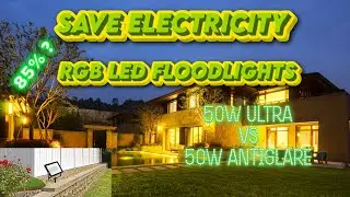 will it save 85% electricity ? Amazing Gadgets RGB Flood light 50w T-sun