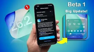 iOS 26.2 Beta 1 Released 🔥 | New Features, Performance, Battery Life (HINDI)