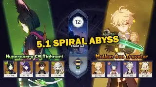 C4 Hypercarry Tighnari & Molten Geo Traveler | Genshin Impact