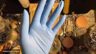 ASMR Ear CLEANING (my fave TRIGGERS) for RELAX  STUDY SLEEP Glove sounds & whispers +more
