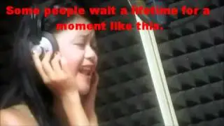reanna "a moment like this" by kelly clarkson with lyrics