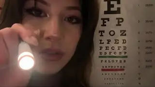 eye exam except you fail everything (asmr)