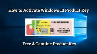 How to activate windows 10, 8 & 7 I Very simple way 2020 I Foxweb
