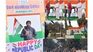 Celebration Republic Day-2025 at Rajmahal area, ECL, Mahagama