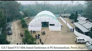 40th Annual conference CHT SYNOD PYF //Drone view Beisumpuikam /(N)