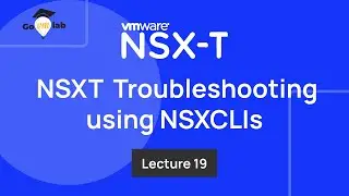 Lecture 19. Basic NSXT Troubleshooting using NSXCLIs  |  VMware NSX-T Deep-Dive Mentorship Program