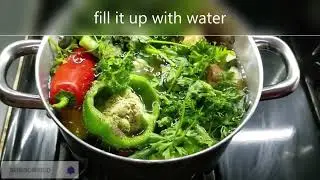 Make your own VEGETABLE BROTH at home - The best Vegetable Broth recipe Vegan Broth