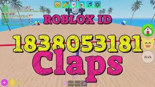 CLAPS Roblox Song Codes