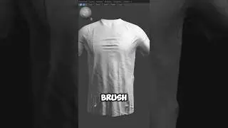 Blender Sculpting Fabric Brushes #b3d #blender3d #blendertutorial