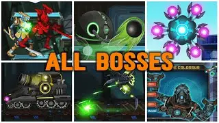 Alpha Guns 2 - All Bosses Of Mission (7-1 To 7-5)