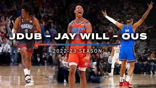 Best Plays from Jalen Williams + Jaylin Williams + Ousmane Dieng | OKC Thunder
