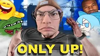 EL JUEGO DE SOLO SUBIR PERO ME CAIGO POR WN | todas las caidas de cristianghost en Only Up XD