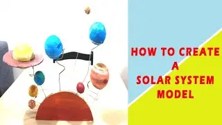 How to Create a 3D Solar System Model | Paper Mache