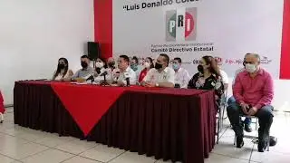 PRI Colima ofrece conferencia de prensa
