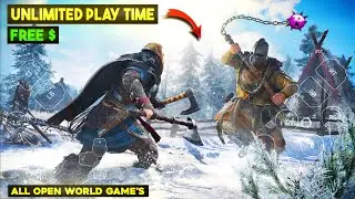 TOP 10 + OPEN WORLD PC GAMES FOR ANDROID 2024 | SECRET EMULATOR 😱