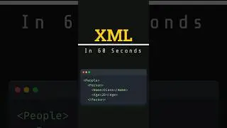 XML in 60 Seconds - a great file type for documents #datafile #datascience #xml_file