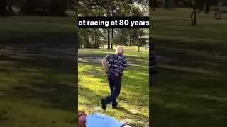 Racing at 80 years old 🤣🤣🤣
