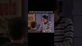 "Monica, will you marry me? " Chandler asks Monica
