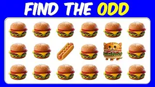 【Easy, Medium, Hard Levels】Can you Find the Odd Emoji out & Letters and numbers in 15 seconds? 
