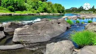 musik relaxation dan air sungai mengalir#relaxing