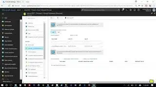 Azure SQL database virtual network and firewall