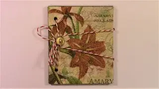 ATC Advent Calendar 2020 - Book / 24 Artist Trading Cards / ATC Adventskalender 2020 - Buch