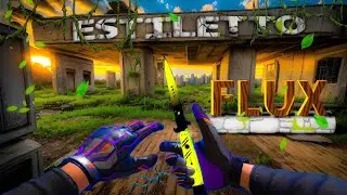 Knife stiletto Flux 💚🐸 STANDOFF 2