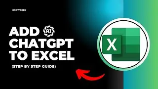 How to Add Chatgpt to Excel (Quick And Easy)