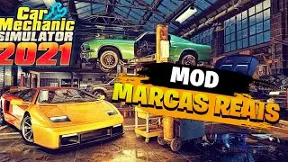 TUTORIAL COMO COLOCAR NOMES REAIS NOS CARROS - MOD CAR MECHANIC SIMULATOR 2021