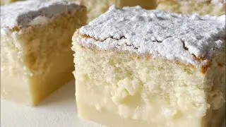 [Recipe] Magic Custard Cake | Creamy and delicious