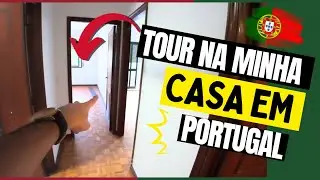 Tour completo no apartamento que eu comprei em Portugal