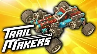 Trailmakers - Scrap Mechanic Meets TerraTech! - Let's Play Trailmakers Gameplay  (Pre-Alpha Demo