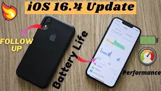 iOS 16.4 Update - Battery Life & Performance Review !