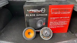 Замена штатной акустики FORD FOCUS 2 / URAL BLACK HURRICANE подключение активного сабвуфера к TEYES