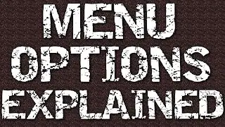 7 days to die ps4 /xbox 1 menu explained tutorial