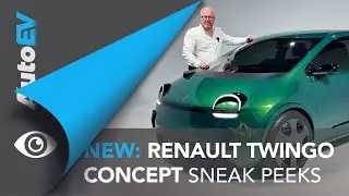 Sneak Peek - Renault Twingo Concept - Renault's big impact small EV.