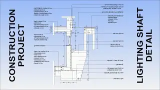 REVIT CONSTRUTION PROJECT_CREATING DETAIL OF  BASEMENT  LIGHTING SHAFT WITH SHEET PRESENTATION