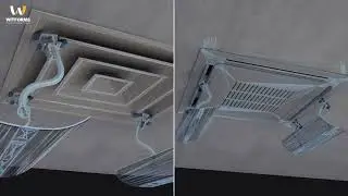 Witforms Square Model Hava Deflektoru
