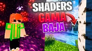 LOS MEJORES SHADERS PARA MINECRAFT GAMA BAJA 2024🌅